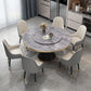 Modern Standard Kitchen Dining Table Sintered Stone Round Dining Table with Pedestal Base Clearhalo ' dining_table' 'Dining Tables & Seating' 'Dining Tables' 'furn' 'furn_dining_table' 'Furniture' 'furniture_dining_table' 'Kitchen & Dining Furniture' 'kitchen&dining_furn' 'kitchen' 'kitchen_dining_table' 1200x1200_6e1381cc-68fd-48cd-acfa-3b6c2770184f