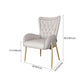 Scandinavian Wingback Metal Dining Arm Chair Kitchen Gold Dining Arm Chair Clearhalo ' kitchen&dining_furn' 'Dining Chairs' 'Dining Tables & Seating' 'dining_chair' 'Furniture' 'furniture_dining_chair' 'Kitchen & Dining Furniture' 'kitchen' 1200x1200_6e1390ed-d8ce-47ad-9cdd-c38dd610d2f2