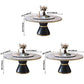 Metal Modern Style Round Dining Table Sintered Stone Table for Home Kitchen Clearhalo ' dining_table' 'Dining Tables & Seating' 'Dining Tables' 'furn' 'furn_dining_table' 'Furniture' 'furniture_dining_table' 'Kitchen & Dining Furniture' 'kitchen&dining_furn' 'kitchen' 'kitchen_dining_table' 1200x1200_6e260299-a2bf-4683-9394-a820b6089dca