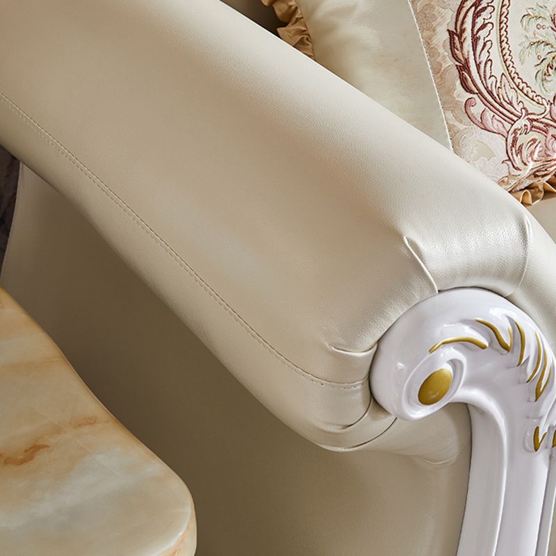 47" High Contemporary Genuine Leather Rolled Arm Sofa with Camel Back for Apartment Clearhalo 'furn' 'furn_sofas' 'Furniture' 'furniture_sofas' 'Living Room Furniture' 'Sofa' 'sofas' 1200x1200_6e26cc72-6f76-430c-86f7-301fa2a214c5