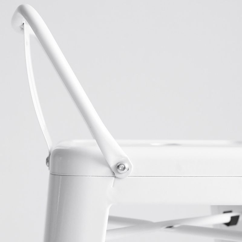 Modern Coffee Shop Sabures Cuadrones de metal cuadrado Bar & Counter Tabres