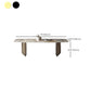 Modern Dining Sintered Stone Table Dining Rectangle Table with Metal Legs for Home Use Clearhalo 'Dining Tables & Seating' 'Dining Tables' 'dining_table' 'furn' 'furn_dining_table' 'Furniture' 'Kitchen & Dining Furniture' 1200x1200_6e2b55df-71a0-4633-8d5d-c8eb503b9270