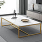 Trestle Type Base Rectangular Slate Table Board Ornate Style Coffee Table Clearhalo 'Coffee & Accent Tables' 'Coffee Tables' 'coffee_tables' 'furn' 'furn_coffee_tables' 'Furniture' 'Living Room Furniture' 1200x1200_6e2c8eac-8719-4217-b382-1aa07546a0ca