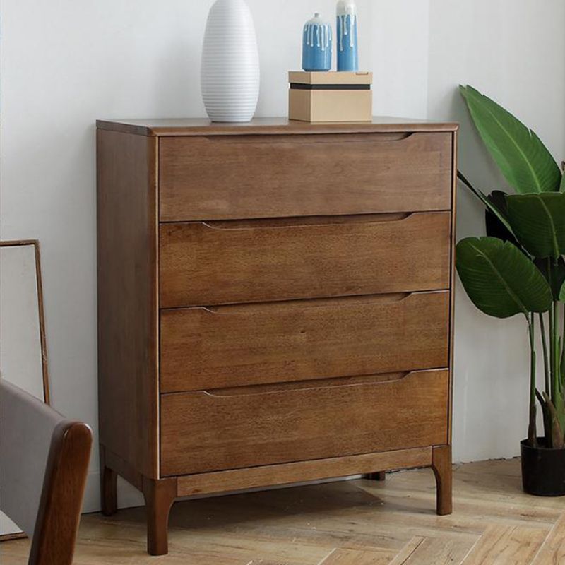 Contemporary Chest Rubberwood Accent Chest in Antique Finish Clearhalo 'Cabinets & Chests' 'cabinets_chests' 'furn' 'furn_cabinets_chests' 'Furniture' 'Living Room Furniture' 1200x1200_6e2d0208-4ded-4011-ab4a-cc93376c451c