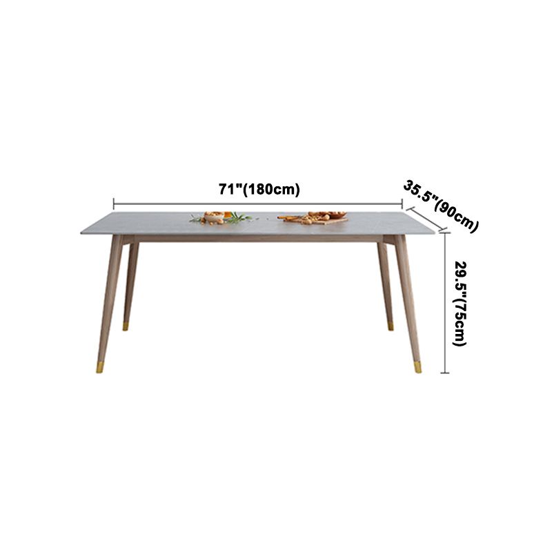 Rectangle Grey Tone Dining Table Sintered Stone Table Luxury Style with 4 Legs Clearhalo ' dining_table' 'Dining Tables & Seating' 'Dining Tables' 'furn' 'furn_dining_table' 'Furniture' 'furniture_dining_table' 'Kitchen & Dining Furniture' 'kitchen&dining_furn' 'kitchen' 'kitchen_dining_table' 1200x1200_6e2e63ff-4cdf-4a69-8acc-7a7091cfdca3