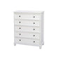 Contemporary Storage Chest Solid Wood Bedroom Storage Chest Dresser