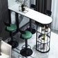 Modern Table and Stool Set 1/3/5 Pcs Free Form Bar Table and Adjustable Height Stools Clearhalo 'Bar Furniture' 'furn' 'furn_home_bar_bar_sets' 'Furniture' 'Home Bars & Bar Sets' 'home_bar_bar_sets' 'Kitchen & Dining Furniture' 1200x1200_6e325138-761e-4781-9e49-f6df261e207a