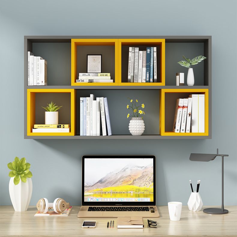 Manufactured Wood Wall Mounted Bookshelf Modern Bookshelf for Home Clearhalo 'Bookcases' 'furn' 'furn_bookcases' 'Furniture' 'furniture_bookcases' 'kitchen' 'kitchen_bookcases' 'Living Room Furniture' 'Office Furniture' 1200x1200_6e33d870-6932-4826-bcd6-b46222b94443