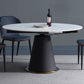 Modern Style Sintered Stone Dining Table White Round Table with Pedestal Clearhalo ' dining_table' 'Dining Tables & Seating' 'Dining Tables' 'Furniture' 'furniture_dining_table' 'Kitchen & Dining Furniture' 'kitchen&dining_furn' 'kitchen' 'kitchen_dining_table' 1200x1200_6e358a3f-3dd8-4782-9b5b-b56c954e11b8