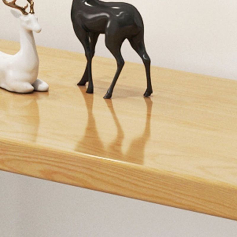 Solid Wood 1-shelf Console Table 13.78" W Rectangle Accent Table for Hall