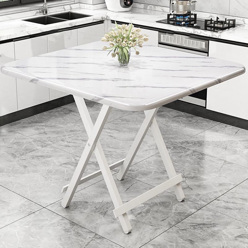MDF Modern Square Dining Room Table Matte Finish Pedestal Table for Home Clearhalo ' dining_table' 'Dining Tables & Seating' 'Dining Tables' 'furn' 'furn_dining_table' 'Furniture' 'furniture_dining_table' 'Kitchen & Dining Furniture' 'kitchen&dining_furn' 'kitchen' 'kitchen_dining_table' 1200x1200_6e3ae484-16b6-41b5-ab7d-0b1f2cc03f1e