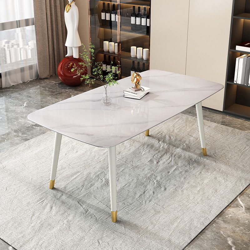 Rectangle Stone Dining Table Traditional Luxury Wood Tripod Base Dining Table Clearhalo 'Dining Tables & Seating' 'Dining Tables' 'dining_table' 'furn' 'furn_dining_table' 'Furniture' 'furniture_dining_table' 'Kitchen & Dining Furniture' 'kitchen' 'kitchen_dining_table' 1200x1200_6e3b67f5-ad28-4460-9086-3806c66f823b