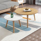Contemporary Coffee Table Wooden 3 Legs Coffee Cocktail Table Clearhalo 'Coffee & Accent Tables' 'Coffee Tables' 'coffee_tables' 'furn' 'furn_coffee_tables' 'Furniture' 'Living Room Furniture' 1200x1200_6e3b851d-37fa-430d-b466-eee9e8cac72c