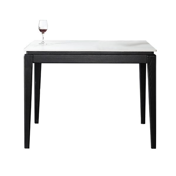 4-foot Stone Dining Site Table Industrial Style Square Dining Table for Home Clearhalo ' dining_table' 'Dining Tables & Seating' 'Dining Tables' 'furn' 'furn_dining_table' 'Furniture' 'furniture_dining_table' 'Kitchen & Dining Furniture' 'kitchen&dining_furn' 'kitchen' 'kitchen_dining_table' 1200x1200_6e3f47d5-2726-4d5f-96ca-35d28622fdcd