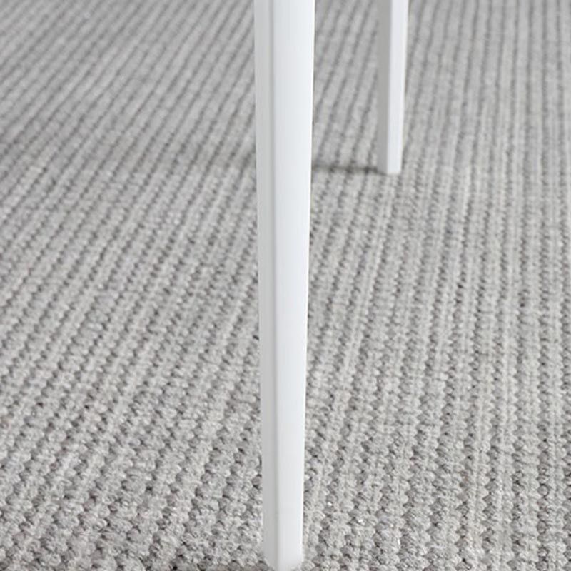 Modern White Stone Table 4 Legs Rectangle Dining Table for Kitchen Clearhalo 'Dining Tables & Seating' 'Dining Tables' 'dining_table' 'Furniture' 'furniture_dining_table' 'Kitchen & Dining Furniture' 'kitchen' 'kitchen_dining_table' 1200x1200_6e3f8d89-db24-4613-9ba9-547d1720394a