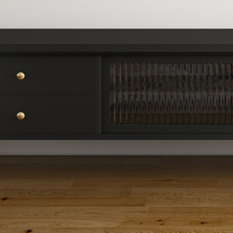 Industrial TV Console 20-inch TV Stand with Storage for Living Room