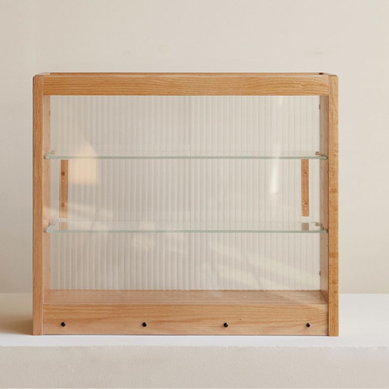 Legno massiccio senza angoscia in vetro naturale in vetro naturale