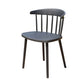 Contemporary Style Armless Chair Winsor Back Side Indoor Chair for Dining Room