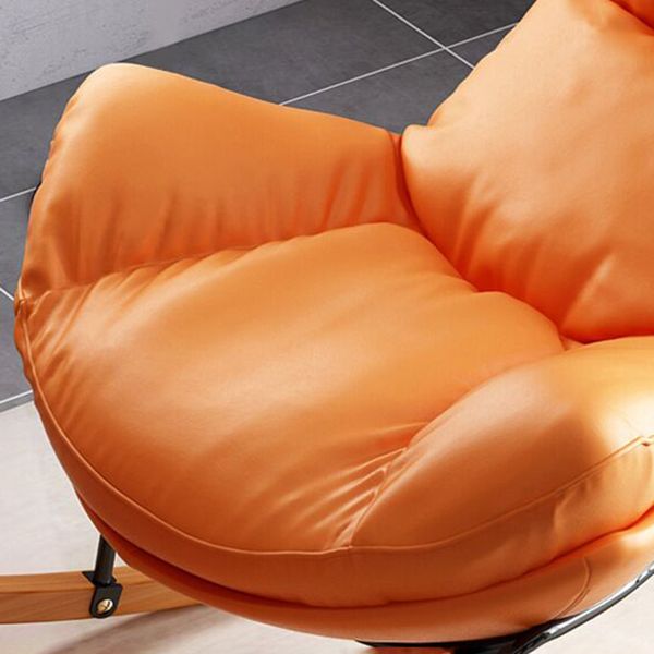 Chaise de planeur moderne chaise à bascule amovible à bouton-bouton à bascule