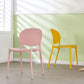 Modern Plastic Chair Kitchen Open Back Dining Side Furniture in Matte Finish Clearhalo 'Dining Chairs' 'Dining Tables & Seating' 'dining_chair' 'furn' 'furn_dining_chair' 'Furniture' 'Kitchen & Dining Furniture' 1200x1200_6e465f3b-7afc-4320-9bcd-cb74cac78f88