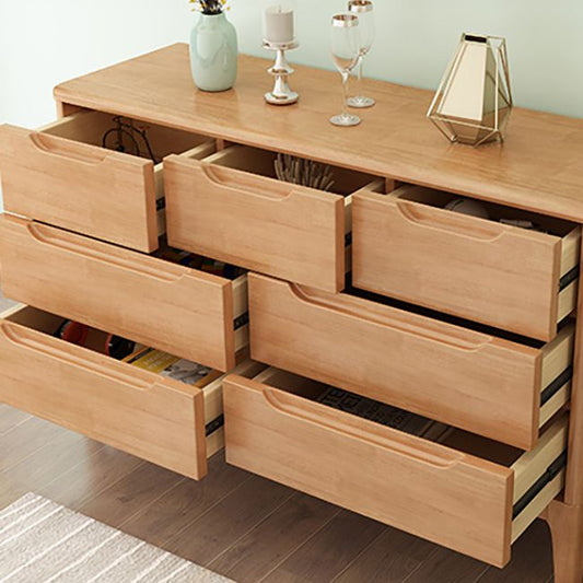 Modern Storage Chest Dresser Solid Wood Dresser with 5/6/7 Drawers Clearhalo 'Bedroom Furniture' 'Dressers & Chests' 'dressers_chests' 'furn' 'furn_dressers_chests' 'Furniture' 1200x1200_6e4a8b1e-4ae2-473f-beaa-51bef5a62dd6