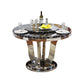 Marble Dining Table Luxury Style Single Pedestal Base Round Table for Dining Room Clearhalo ' dining_table' 'Dining Tables & Seating' 'Dining Tables' 'furn' 'furn_dining_table' 'Furniture' 'furniture_dining_table' 'Kitchen & Dining Furniture' 'kitchen&dining_furn' 'kitchen' 'kitchen_dining_table' 1200x1200_6e4d67f7-f2ba-4bd5-b526-447f8cd9f498