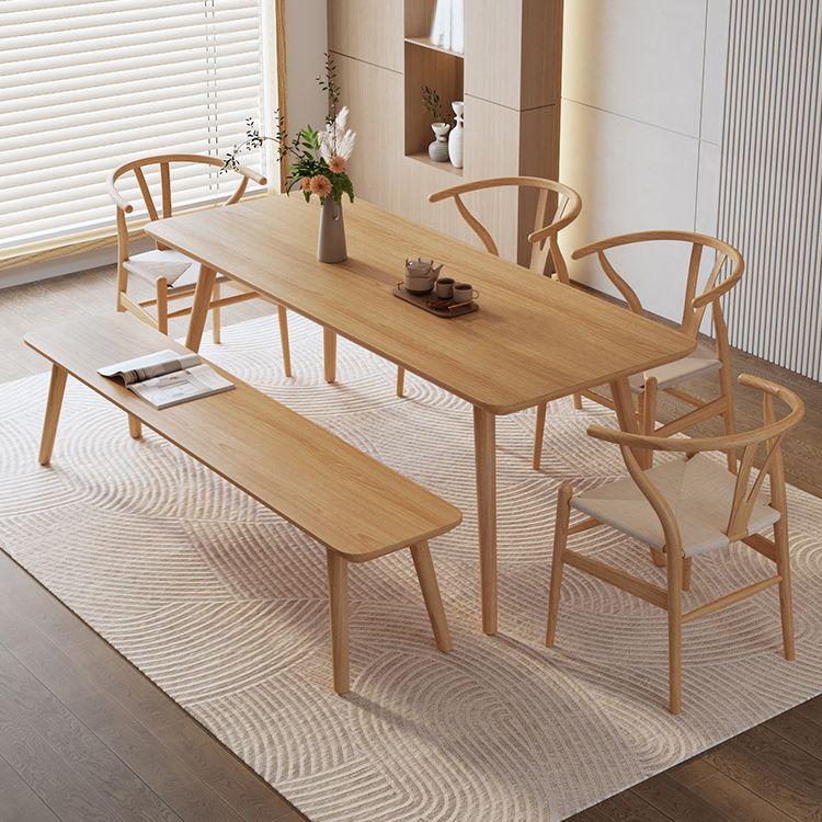 Solid Wood Furniture with Chairs 1/2/3/5 Pcs Modern Dinette Set for Home Use Clearhalo 'Dining Room Sets' 'Dining Tables & Seating' 'dining_room_set' 'furn' 'furn_dining_room_set' 'Furniture' 'Kitchen & Dining Furniture' 1200x1200_6e4e7fe6-885b-4d62-97c3-878ff9e536f2