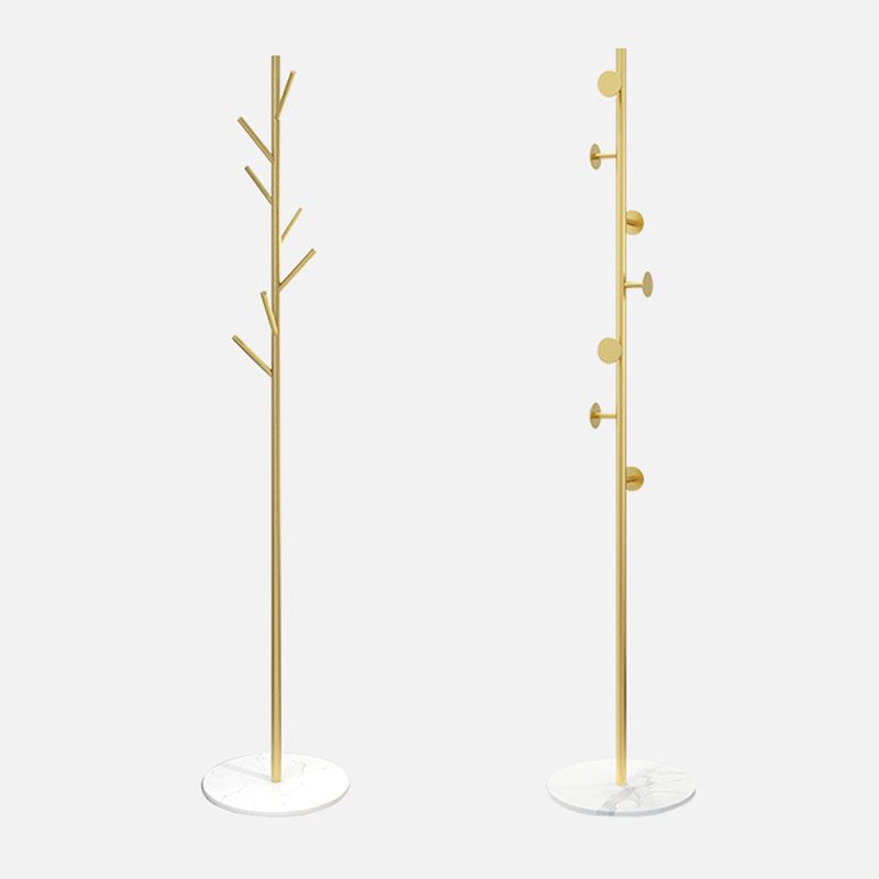 Gorgeous Metal Coat Rack Designer Marble Bottom Coat Rack With Coat Hooks Clearhalo 'Entry & Mudroom Furniture' 'furn' 'furn_hall_tree_coat_racks' 'Furniture' 'Hall Trees & Coat Racks' 'hall_tree_coat_racks' 1200x1200_6e543848-91a0-4398-8ccf-4fe35cf09b36