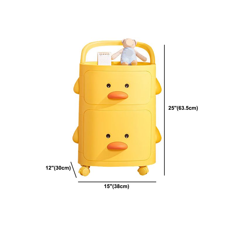 Comodino giallo anziano comodino per bambini contemporanei tavolo da notte