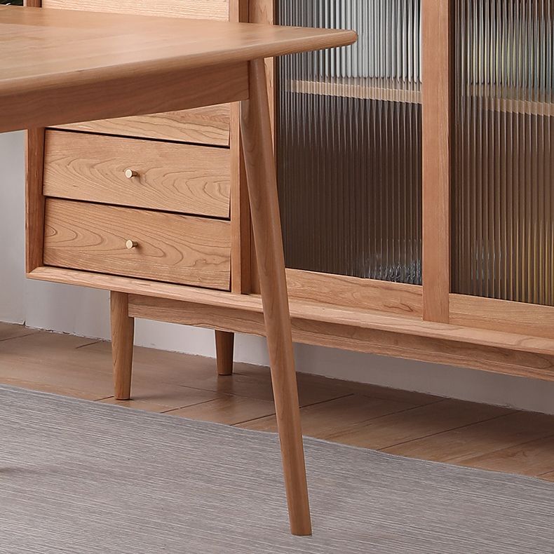 Contemporary Style 4-foot Furniture Solid Wood Dining Table Rectangle for Home Clearhalo ' dining_table' 'Dining Tables & Seating' 'Dining Tables' 'furn' 'furn_dining_table' 'Furniture' 'furniture_dining_table' 'Kitchen & Dining Furniture' 'kitchen&dining_furn' 'kitchen' 'kitchen_dining_table' 1200x1200_6e557752-3bcf-4b83-9b6e-4646858e73ed