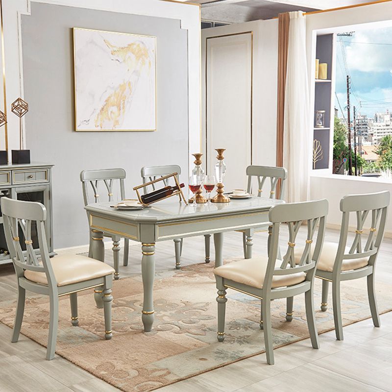 Traditional Wooden Dining¬†Room¬†Set with Rectangle Table Home Dining Table Furniture Clearhalo 'Dining Room Sets' 'Dining Tables & Seating' 'dining_room_set' 'furn' 'furn_dining_room_set' 'Furniture' 'furniture_dining_room_set' 'Kitchen & Dining Furniture' 'kitchen&dining_furn' 'kitchen' 1200x1200_6e55fa1c-54e1-4d6a-9e06-3223bd081fa6