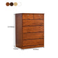 Traditional Storage Chest Dresser Wooden Storage Chest with Drawers