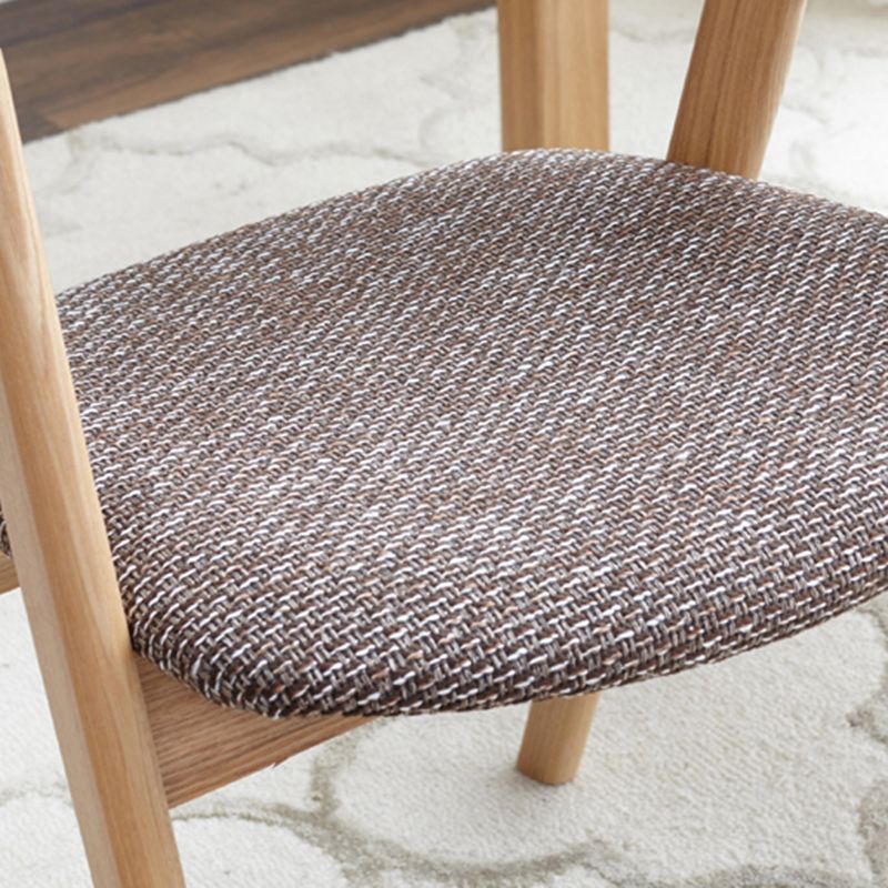 Modern Style Wood Dining Room Chair Open Back Dining Side Chair for Home Use Clearhalo ' kitchen&dining_furn' 'Dining Chairs' 'Dining Tables & Seating' 'dining_chair' 'Furniture' 'furniture_dining_chair' 'Kitchen & Dining Furniture' 'kitchen' 1200x1200_6e5c0d64-88d6-4401-a22c-37a1d4ec8ae0