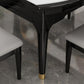 Contemporary Dining Room Table Solid Wood 4 Legs Dining Site Table Clearhalo 'Dining Tables & Seating' 'Dining Tables' 'dining_table' 'furn' 'furn_dining_table' 'Furniture' 'Kitchen & Dining Furniture' 1200x1200_6e5d4b50-b9eb-41e3-80f4-217972726d6b