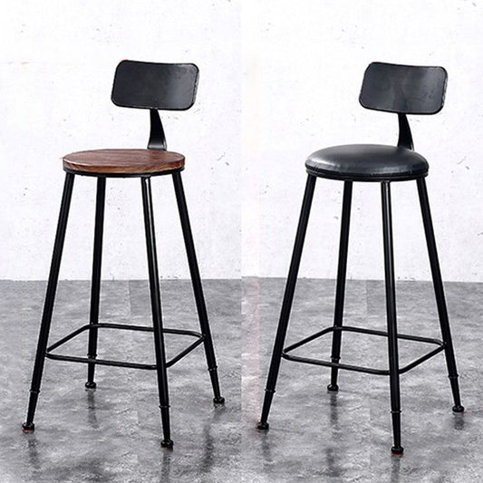 Juego de mesa de pub rectangular industrial 1/6/11 Piezas Table de mostrador de madera con taburetes altos