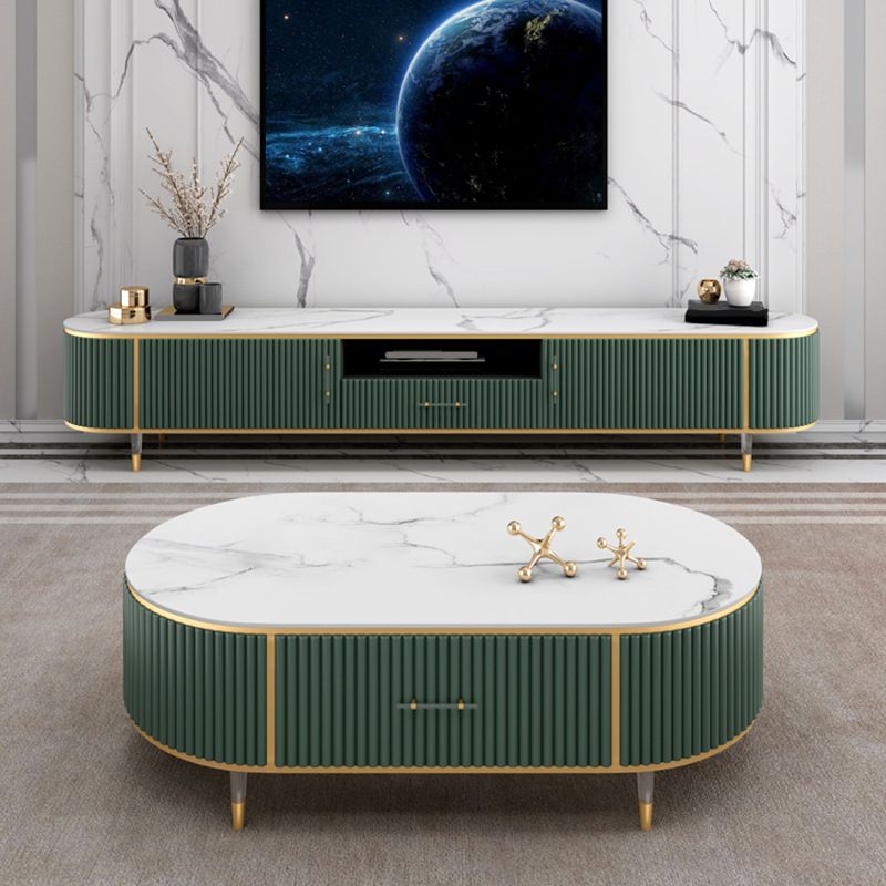 Contemporary TV Media Stand Open Storage TV Console with Drawer Clearhalo 'furn' 'furn_tv_stands_entertainment_centers' 'Furniture' 'Living Room Furniture' 'TV Stands & Entertainment Centers' 'TV Stands & Media Storage Furniture' 'tv_stands_entertainment_centers' 1200x1200_6e5fc0b8-8fcb-49aa-b528-0b4d9e08d865