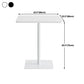 Metal Industrial Square Dining Table Wood Top Table with Pedestal Clearhalo 'Dining Tables & Seating' 'Dining Tables' 'dining_table' 'furn' 'furn_dining_table' 'Furniture' 'furniture_dining_table' 'Kitchen & Dining Furniture' 'kitchen' 'kitchen_dining_table' 1200x1200_6e6174ba-c119-4d5f-ba22-877620f38052