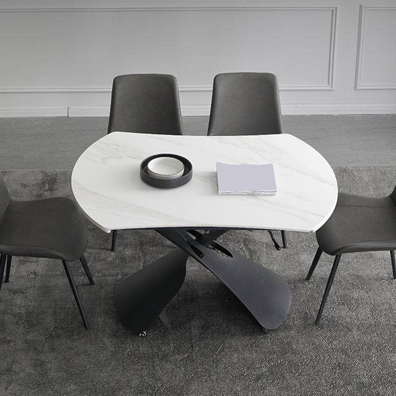 Leistenen koffiecocktailtafel met hefdak, eigentijdse X-basis