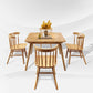 Industrial Solid Wood Dining Table Extendable Trestle Dining Table with 4 Legs Clearhalo 'Dining Tables & Seating' 'Dining Tables' 'dining_table' 'furn' 'furn_dining_table' 'Furniture' 'furniture_dining_table' 'Kitchen & Dining Furniture' 1200x1200_6e64876f-09d4-4ce3-bce8-834835001be5