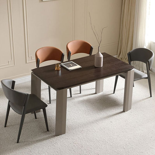 Contemporary Kitchen Dining Chairs Open Back Dining Side Chair Clearhalo 'Dining Chairs' 'Dining Tables & Seating' 'dining_chair' 'furn' 'furn_dining_chair' 'Furniture' 'Kitchen & Dining Furniture' 1200x1200_6e65cba8-db4f-4dd4-b9f3-35d84b287347