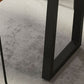 Modern Bar Height Table Rectangular Wood Top Bistro Bar Table for Patio Use Clearhalo 'Bar Furniture' 'Bar Tables' 'bar_tables' 'furn' 'furn_bar_tables' 'Furniture' 'Kitchen & Dining Furniture' 1200x1200_6e665b9a-2083-4af7-9004-3ee99682e1e3