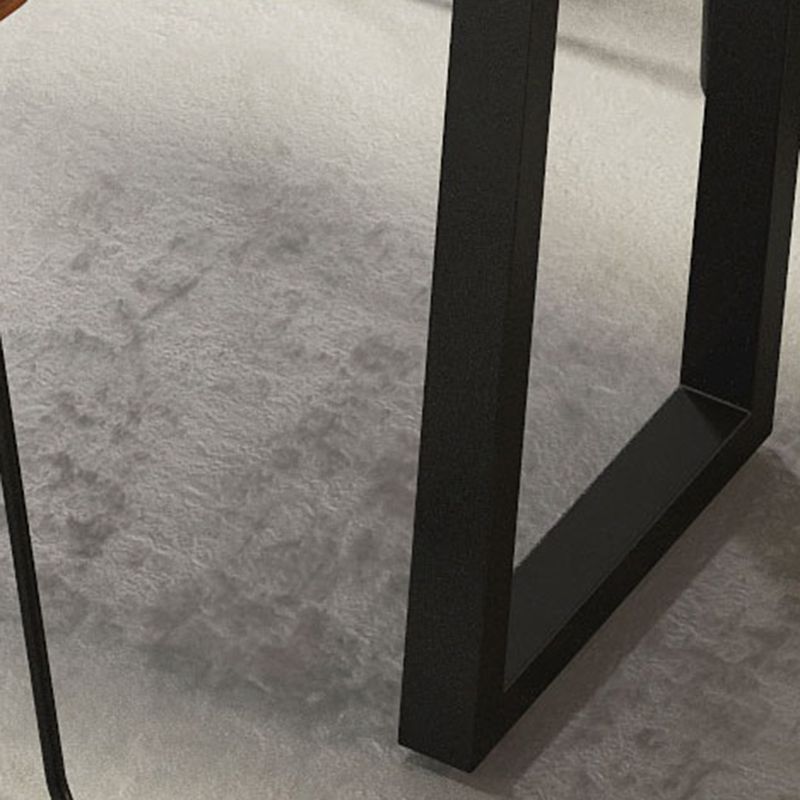 Modern Bar Height Table Rectangular Wood Top Bistro Bar Table for Patio Use Clearhalo 'Bar Furniture' 'Bar Tables' 'bar_tables' 'furn' 'furn_bar_tables' 'Furniture' 'Kitchen & Dining Furniture' 1200x1200_6e665b9a-2083-4af7-9004-3ee99682e1e3