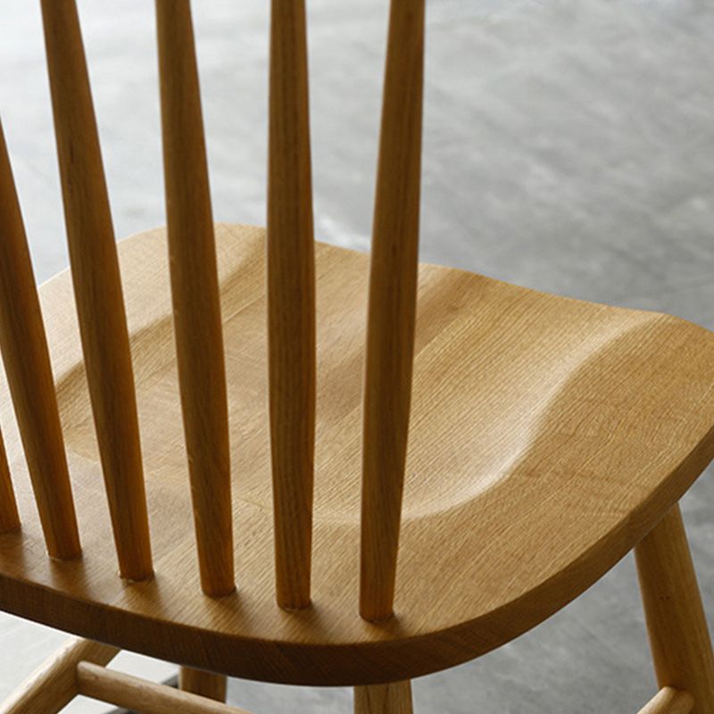 Silla lateral de estilo contemporáneo Silla de comedor de madera para comedor para comedor