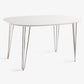Sintered Stone Modern White Table for Restaurant Oval Dining Table with 4 Legs Clearhalo ' dining_table' 'Dining Tables & Seating' 'Dining Tables' 'furn' 'furn_dining_table' 'Furniture' 'furniture_dining_table' 'Kitchen & Dining Furniture' 'kitchen&dining_furn' 'kitchen' 'kitchen_dining_table' 1200x1200_6e68216d-13a0-4508-a1a5-867a1d5a6a15