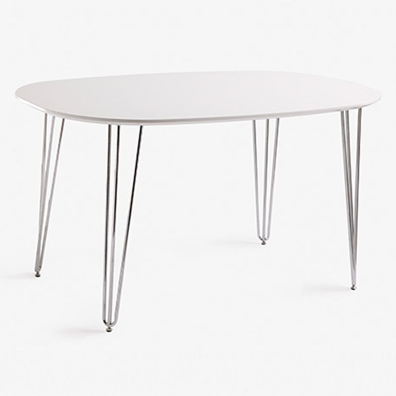 Sintered Stone Modern White Table for Restaurant Oval Dining Table with 4 Legs Clearhalo ' dining_table' 'Dining Tables & Seating' 'Dining Tables' 'furn' 'furn_dining_table' 'Furniture' 'furniture_dining_table' 'Kitchen & Dining Furniture' 'kitchen&dining_furn' 'kitchen' 'kitchen_dining_table' 1200x1200_6e68216d-13a0-4508-a1a5-867a1d5a6a15
