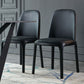 Industrial Ash Parsons Side Chair Leather Matte Finish Dining Chair (Set of 2) Clearhalo ' kitchen&dining_furn' 'Dining Chairs' 'Dining Tables & Seating' 'dining_chair' 'furn' 'furn_dining_chair' 'Furniture' 'furniture_dining_chair' 'Kitchen & Dining Furniture' 'kitchen' 1200x1200_6e69d41d-5ebf-4589-9ce6-a21111b3cd61