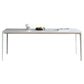 Modern Aluminium Dining Table Set 1/4/5/7 Pieces Rectangle Dinette Set with Sintered Stone Clearhalo 'Dining Room Sets' 'Dining Tables & Seating' 'dining_room_set' 'furn' 'furn_dining_room_set' 'Furniture' 'Kitchen & Dining Furniture' 1200x1200_6e6b0564-05ef-416e-957f-145c11eb5504