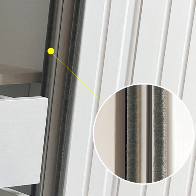 Wit gemanipuleerde houten garderobe kast moderne garderobe armoire