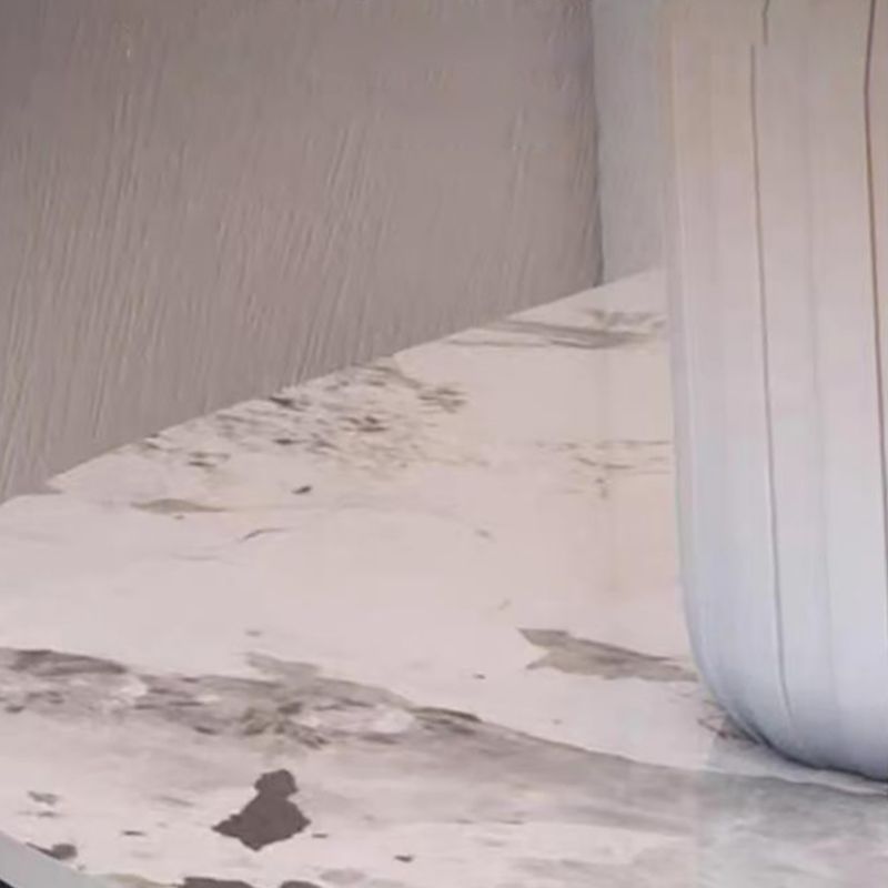 Modern Half Moon Console Table Antique Finish Console Sofa Table Clearhalo 'Console Tables' 'console_tables' 'Entry & Mudroom Furniture' 'furn' 'furn_console_tables' 'Furniture' 1200x1200_6e6e902e-477e-4163-95b6-1c2aebf259a7