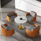 Contemporary Living Room with Goldtone Legs Basic Four Leg Accent Armchair